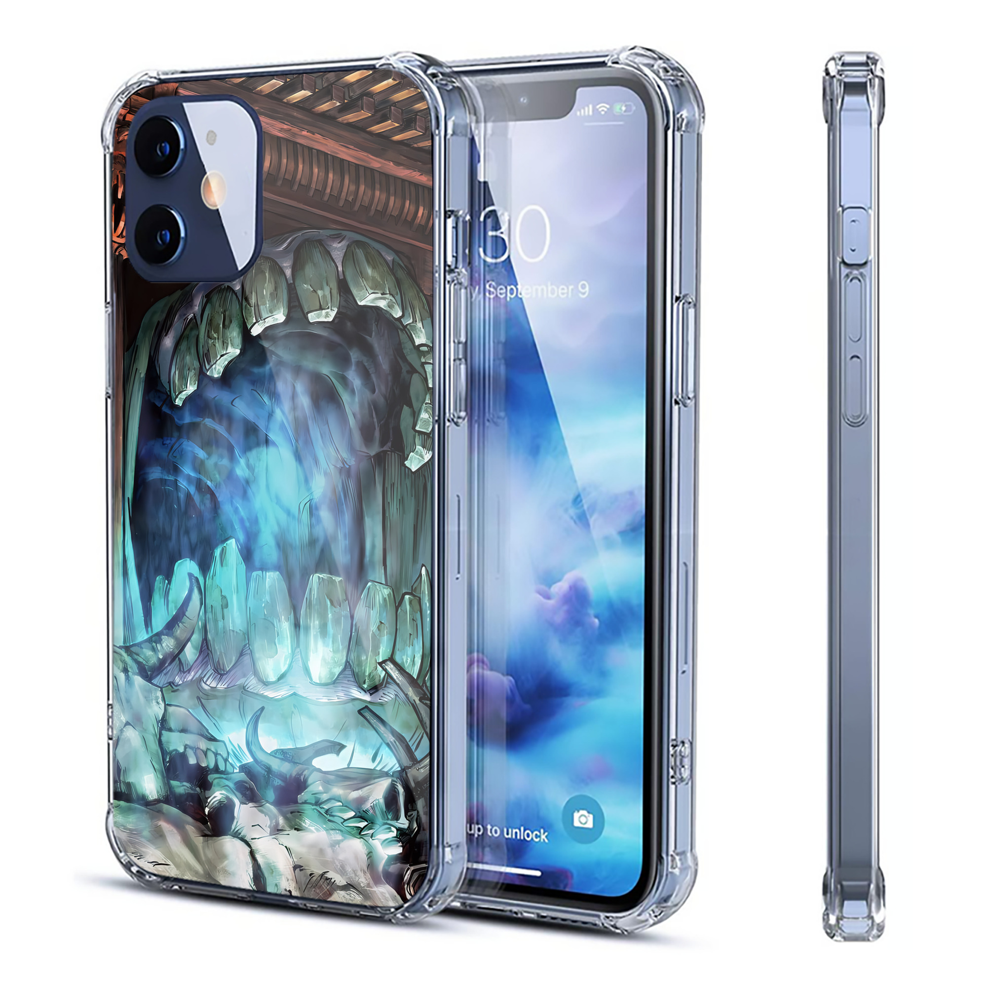 （画像用） SPY×FAMILY间谍家家酒 【iPhone 12シリーズ対応】透明スマホケース（クリアソフトケース）